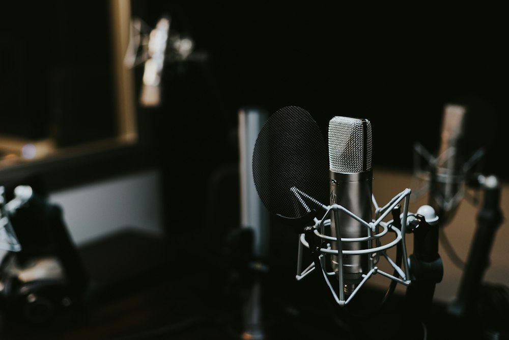 Morning podcast studio